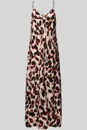 Y.A.S Maxi-jurk van viscose met knoopsluiting