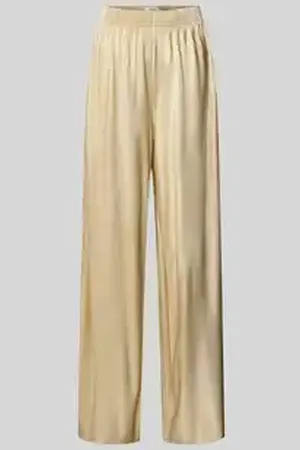B YOUNG Broek met plissévouwen en elastische band, model 