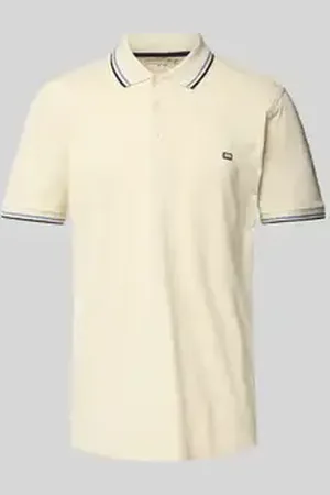 Christian Berg Poloshirt met labelstitching