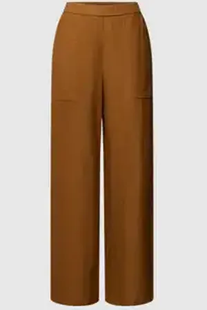 Marc O’ Polo Linnen broek met siernaden