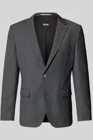 HUGO BOSS Slim fit 2-knoops colbert met klepzakken, model 