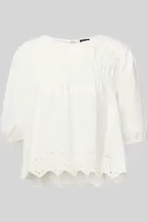 Pieces® Relaxed fit blouse van puur katoen, model 
