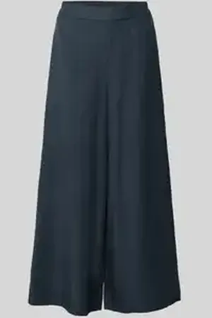 Marc O’ Polo Wide leg culotte van een mix van lyocell en linnen