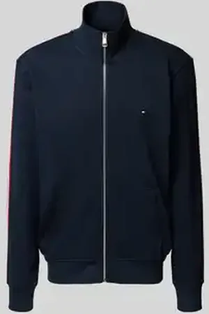 Tommy Hilfiger Regular fit sweatjack van puur katoen