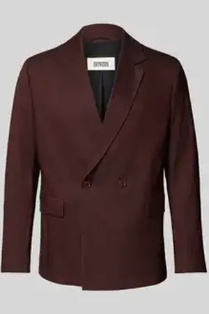 Drykorn Colbert van scheerwolmix met reverskraag, model 
