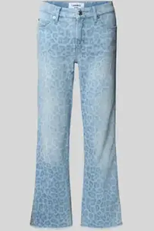 Cambio Flared cut jeans in verkorte pasvorm, model 