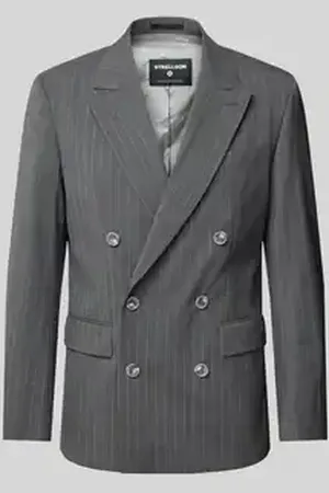 Strellson Slim fit colbert met klepzakken, model 