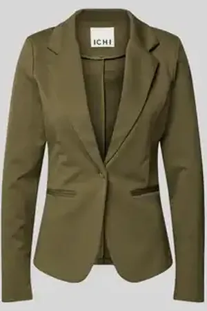 Ichi Blazer met paspelzakken, model 