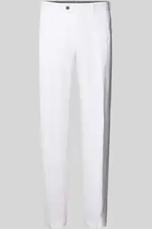 Hiltl Regular fit broek met paspelzakken, model 