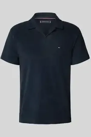 Tommy Hilfiger Regular fit poloshirt van katoenmix