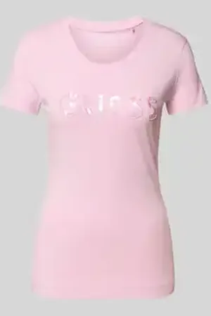 Guess T-shirt met labeldetail