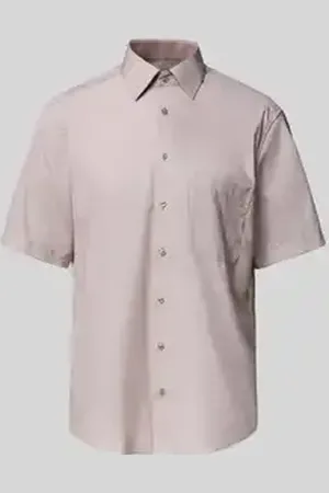ETERNA Comfort fit zakelijk overhemd met kentkraag