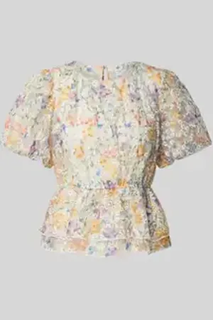 Y.A.S Blouseshirt met pofmouwen, model 