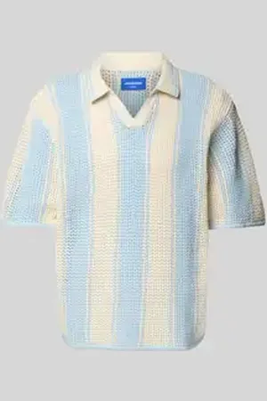 JACK & JONES Gebreid shirt met polokraag, model 