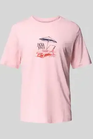 JACK & JONES T-shirt met motiefprint, model 