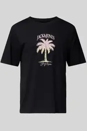 JACK & JONES T-shirt met motiefprint, model 