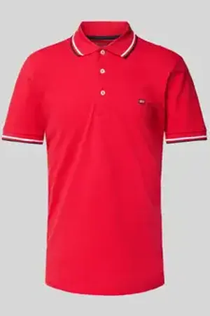 Christian Berg Poloshirt met labelstitching