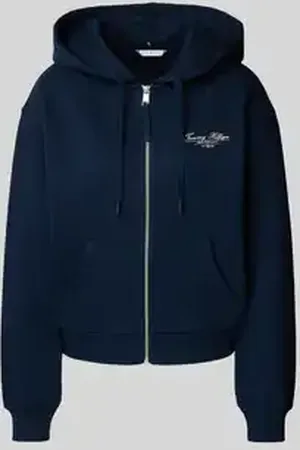 Tommy Hilfiger Regular fit sweatjack van puur katoen