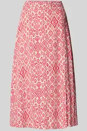 Ichi Midirok van een mix van linnen en viscose, model 