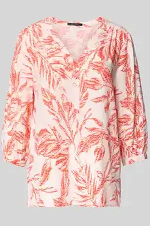 Comma, Blouseshirt met V-hals