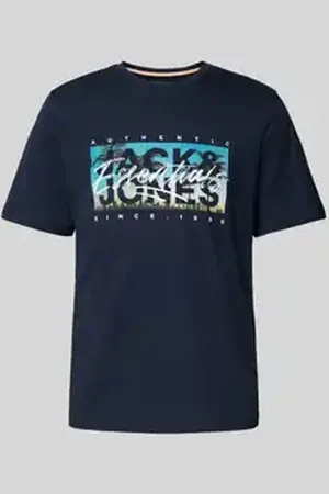 JACK & JONES T-shirt met ronde hals, model 