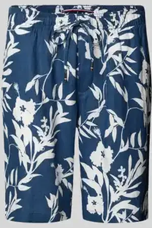 Tommy Hilfiger Relaxed fit bermuda van zuiver linnen, model 
