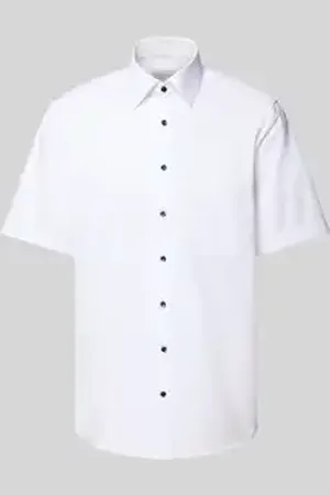ETERNA Comfort fit zakelijk overhemd met kentkraag