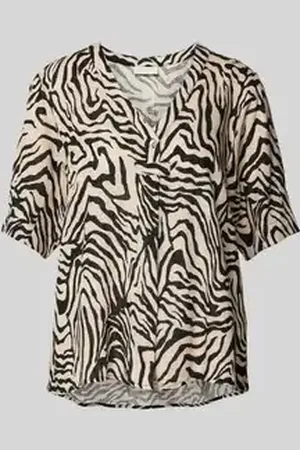 Freequent Slim fit blouseshirt met V-hals, model 