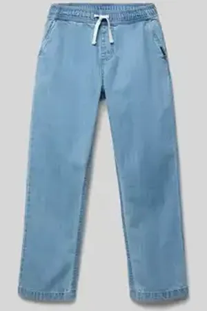 Quiksilver Jeans met elastische band en steekzakken