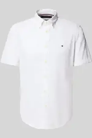 Tommy Hilfiger Regular fit vrijetijdsoverhemd met korte mouwen, model 