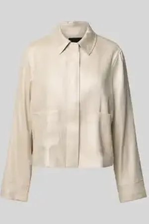 Someday Linnen blazer met opgestikte steekzakken, model 