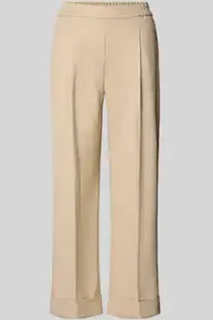 Opus Stoffen broek met elastische band, model 