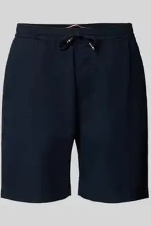 Tommy Hilfiger Regular fit korte broek van een mix van katoen en elastaan