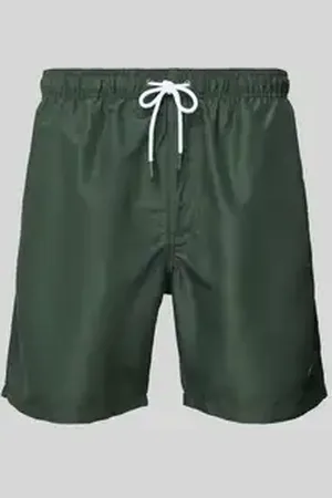 Shiwi Regular fit zwembroek met labelpatch, model 