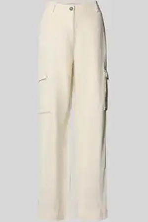Marc O’ Polo Loose fit linnen broek in cargolook