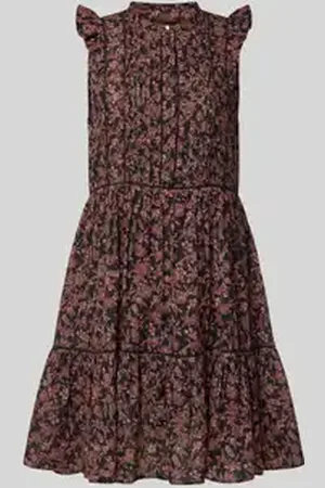 HUGO BOSS Mini-jurk met ruches, model 