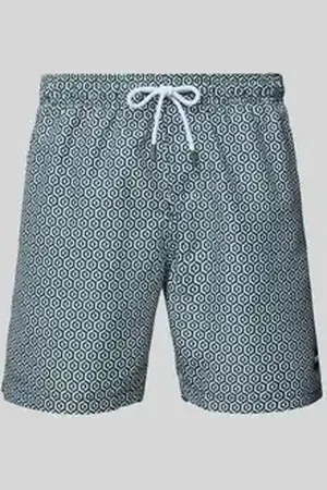 Shiwi Regular fit zwembroek met labelpatch, model 