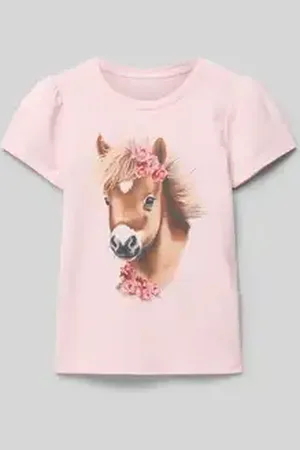 NAME IT T-shirt met ronde hals, model 