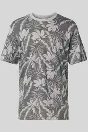 Only & Sons T-shirt met geribde ronde hals, model 