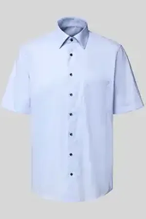 ETERNA Comfort fit zakelijk overhemd met kentkraag