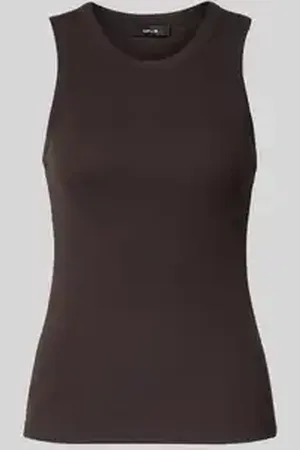 Opus Tanktop met ribboorden, model 