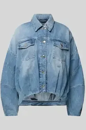 Drykorn Oversized jeansjack met lyocell, model 