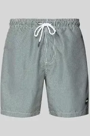 Shiwi Regular fit zwembroek met labelpatch, model 