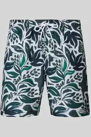 Shiwi Regular fit zwembroek met labelpatch, model 