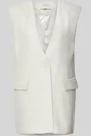 Copenhagen Muse Gilet met V-hals en klepzakken, model 