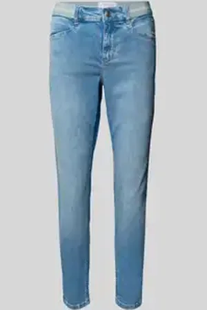 Angels Slim fit capribroek met steekzakken, model 