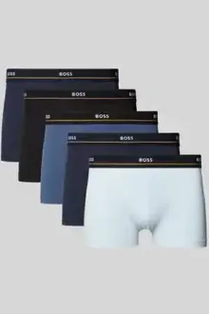 HUGO BOSS Boxershort met elastische band met logo in een set van 3 stuks
