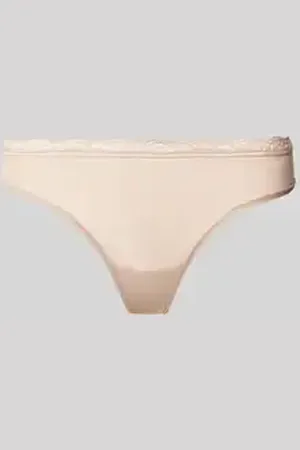 Calvin Klein String met kantgarnering