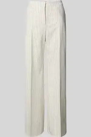 HUGO BOSS Broek met persplooien en achterzak, model 