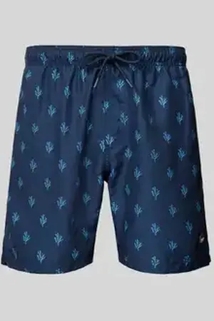 Shiwi Regular fit zwembroek met labelpatch, model 